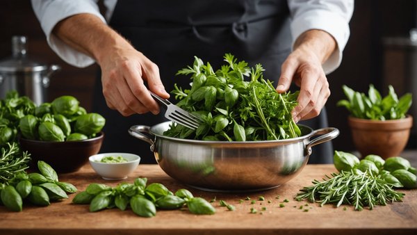 Les bienfaits des herbes aromatiques en cuisine
